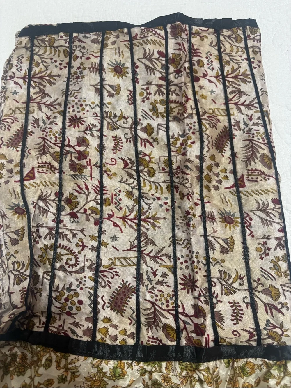 NWT Junglee Bille Bohemian Tiered Maxi Dress One Size
